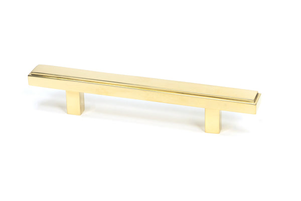 From The Anvil's Polished Brass Scully Pull Handle
