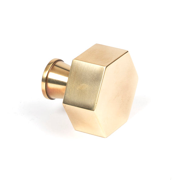 Aged Brass Kahlo Cabinet Knob - 38mm