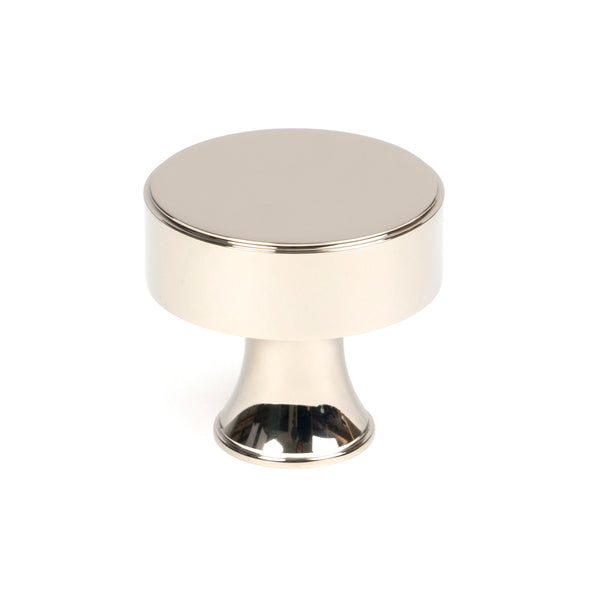 From The Anvil's Polished Nickel Scully Cabinet Knob