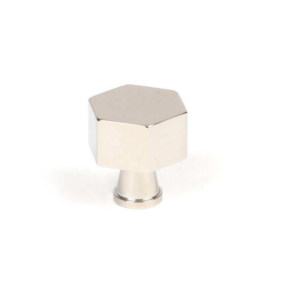 From The Anvil's Polished Nickel Kahlo Cabinet Knob