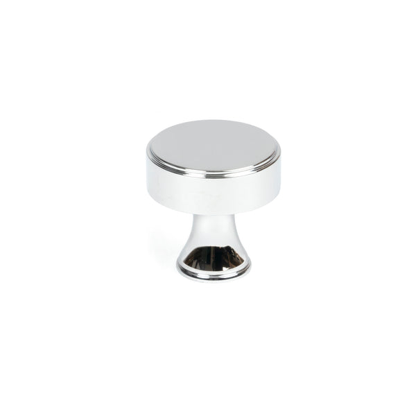 From The Anvil's Polished Chrome Scully Cabinet Knob