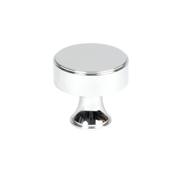 From The Anvil's Polished Chrome Scully Cabinet Knob