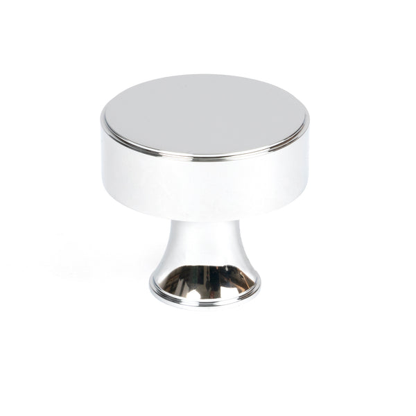 From The Anvil's Polished Chrome Scully Cabinet Knob