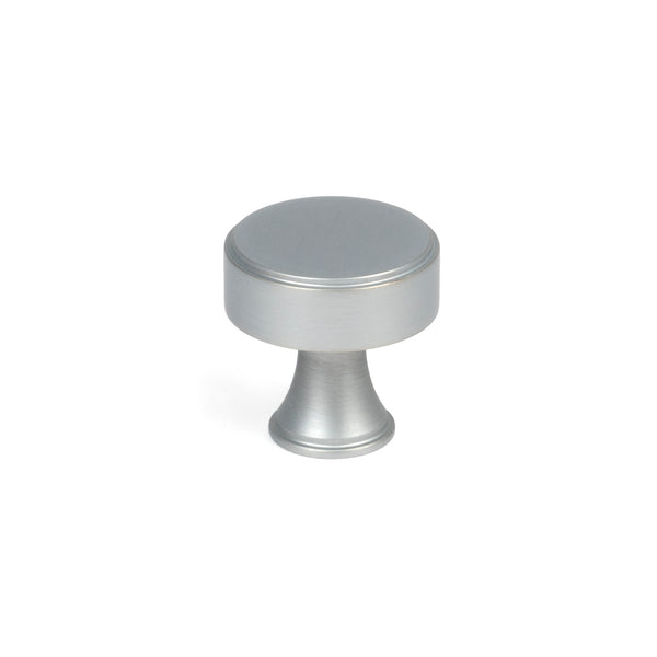 From The Anvil's Satin Chrome Scully Cabinet Knob