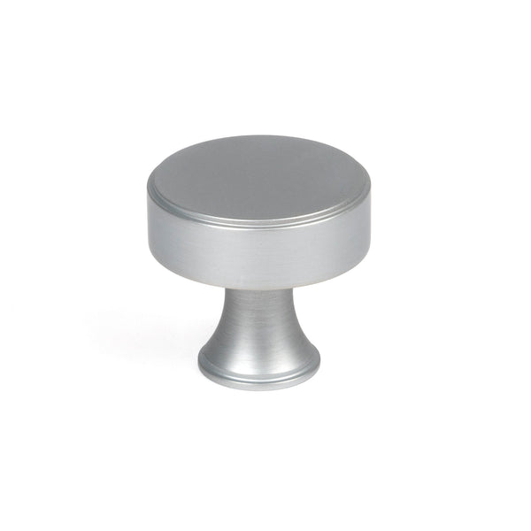 From The Anvil's Satin Chrome Scully Cabinet Knob