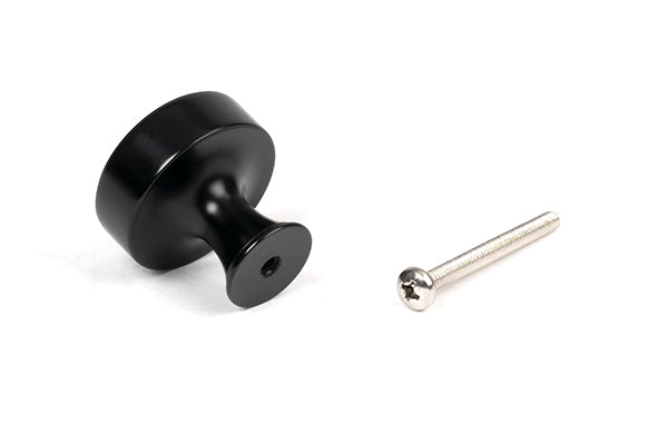 Matt Black Scully Cabinet Knob - 32mm