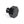 Matt Black Kahlo Cabinet Knob - 38mm