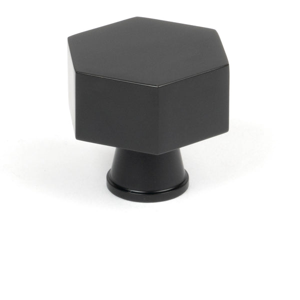 From The Anvil's Matt Black Kahlo Cabinet Knob