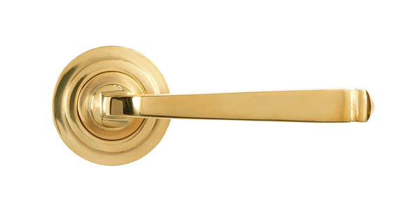 Avon Round Lever on Rose Set (Sprung) by From The Anvil