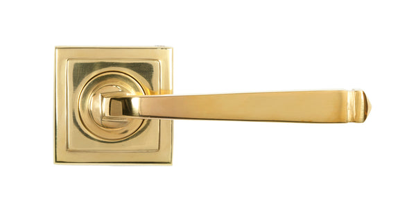 Avon Round Lever on Rose Set (Sprung) by From The Anvil
