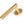 From The Anvil's Polished Brass Brompton Lever on Rose Set (Unsprung)