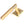 From The Anvil's Polished Brass Brompton Lever on Rose Set (Sprung)