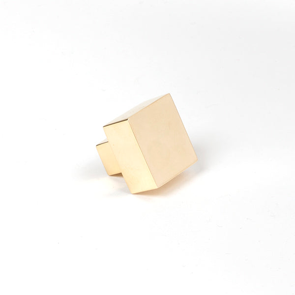 Polished Brass Albers Cabinet Knob - 25mm