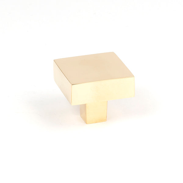 Polished Brass Albers Cabinet Knob - 35mm