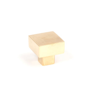 From The Anvil's Aged Brass Albers Cabinet Knob