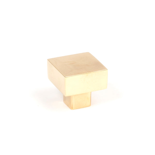 From The Anvil's Aged Brass Albers Cabinet Knob