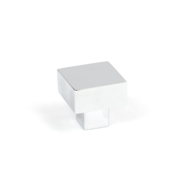 From The Anvil's Polished Chrome Albers Cabinet Knob