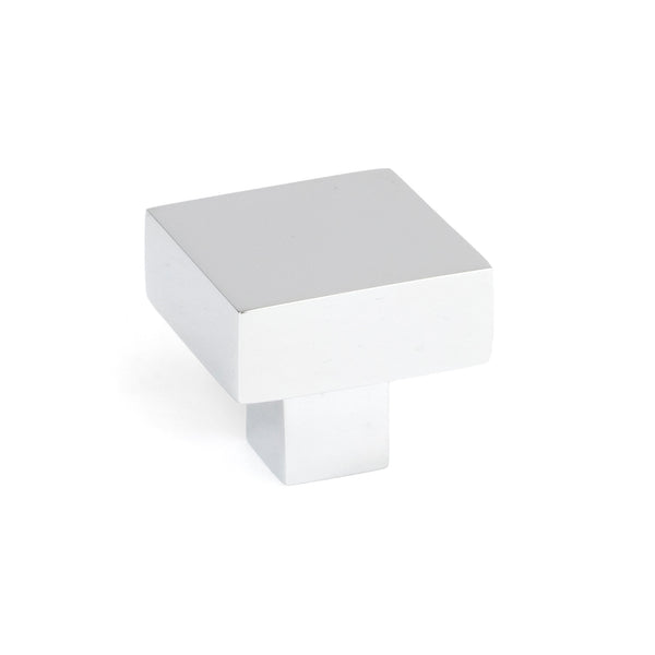 From The Anvil's Polished Chrome Albers Cabinet Knob