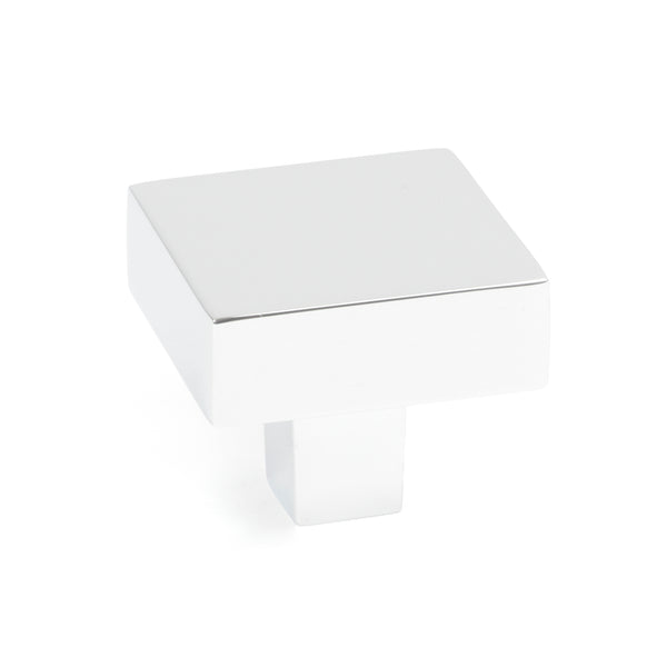From The Anvil's Polished Chrome Albers Cabinet Knob
