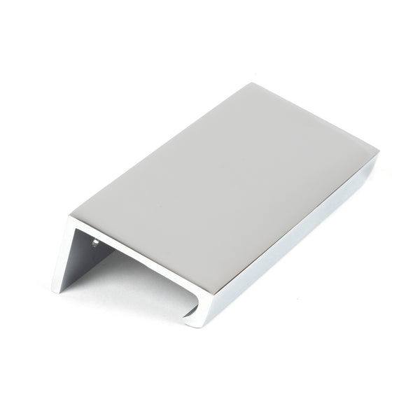 From The Anvil's Polished Chrome Plain Edge Pull