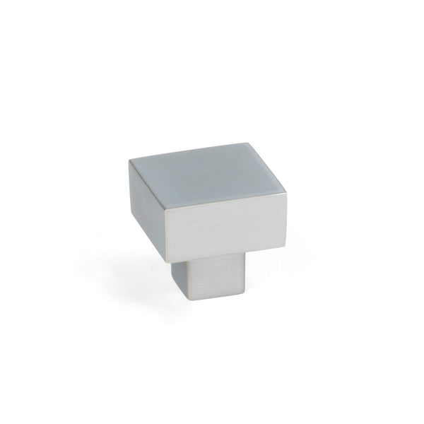 From The Anvil's Satin Chrome Albers Cabinet Knob