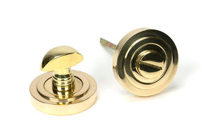 From The Anvil, Round Thumbturn Set (Art Deco), Escutcheons & Privacy Thumbturns, Thumbturns