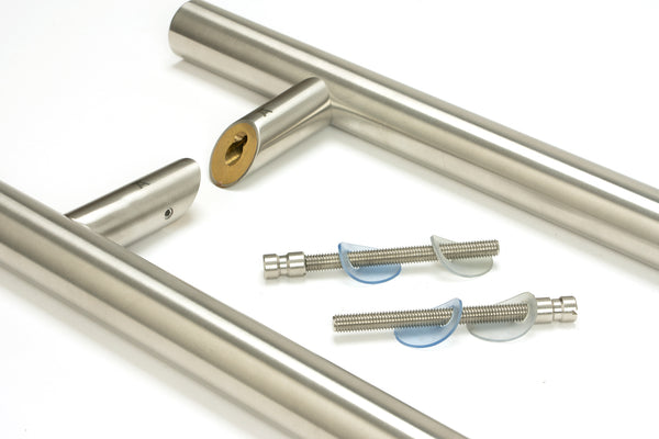 Offset T Bar Handle B2B 32mm dia by From The Anvil
