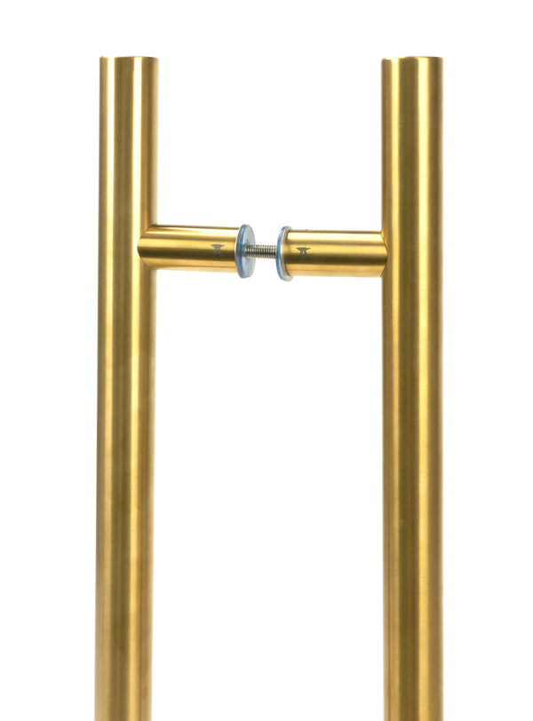 From The Anvil's Aged Brass T Bar Handle B2B Fix 32mm dia