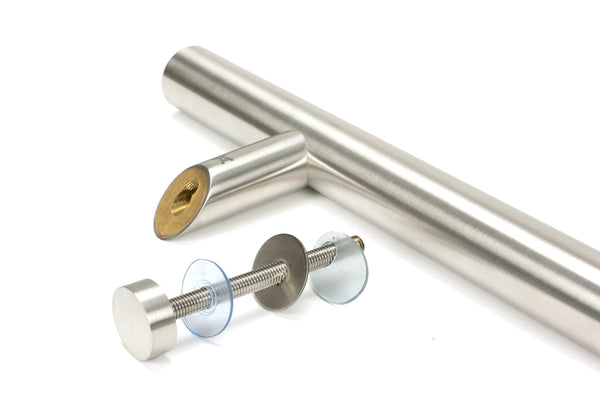 (304) 100mm Bolt Fixings for T Bar (2) - Offset by From The Anvil