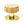 Polished Brass Brompton Mortice/Rim Knob Set (Plain)