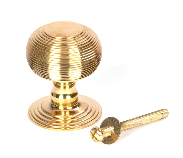 Beehive Centre Door Knob by From The Anvil