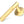 From The Anvil's Satin Brass Brompton Lever on Rose Set (Sprung)