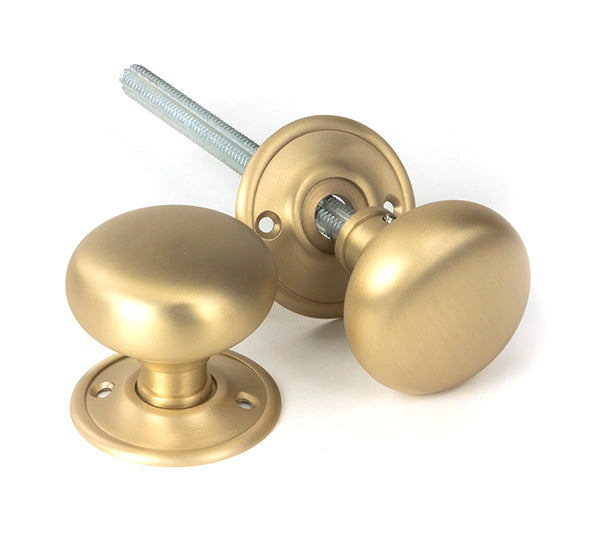 From The Anvil, Mushroom Mortice/Rim Knob Set, Door Knobs, Mortice Knobs