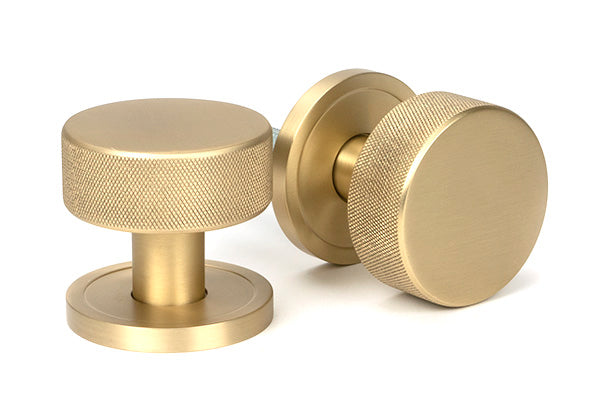 From The Anvil, Brompton Mortice/Rim Knob Set (Plain), Door Knobs, Mortice Knobs