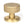 Satin Brass Brompton Mortice/Rim Knob Set (Art Deco)