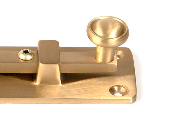 Satin Brass 6" Universal Bolt