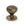 From The Anvil's Burnished Brass Mushroom Cabinet Knob