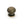 Burnished Brass Beehive Cabinet Knob 30mm