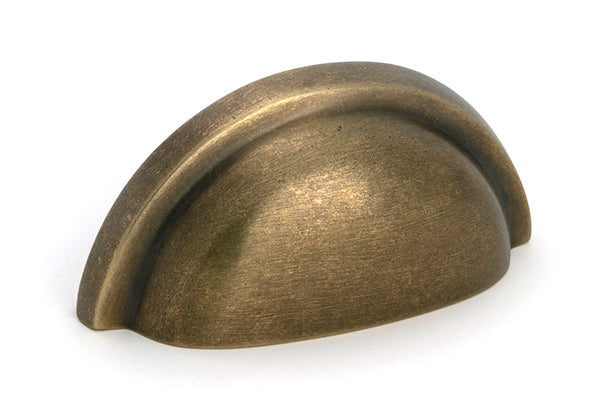 Burnished Brass Regency Concealed Drawer Pull