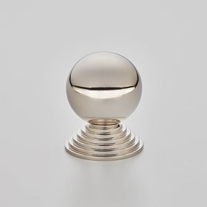 Croft - 32mm Ball & Step Cabinet Knob 5102 by Croft Ironmongery