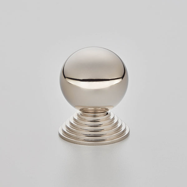 Croft - 32mm Ball & Step Cabinet Knob 5102 by Croft Ironmongery