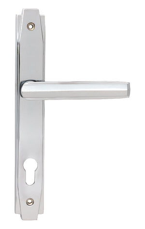 From The Anvil, Art Deco Slimline Lever Espag. Lock Set, Door Handles, Espagnolette