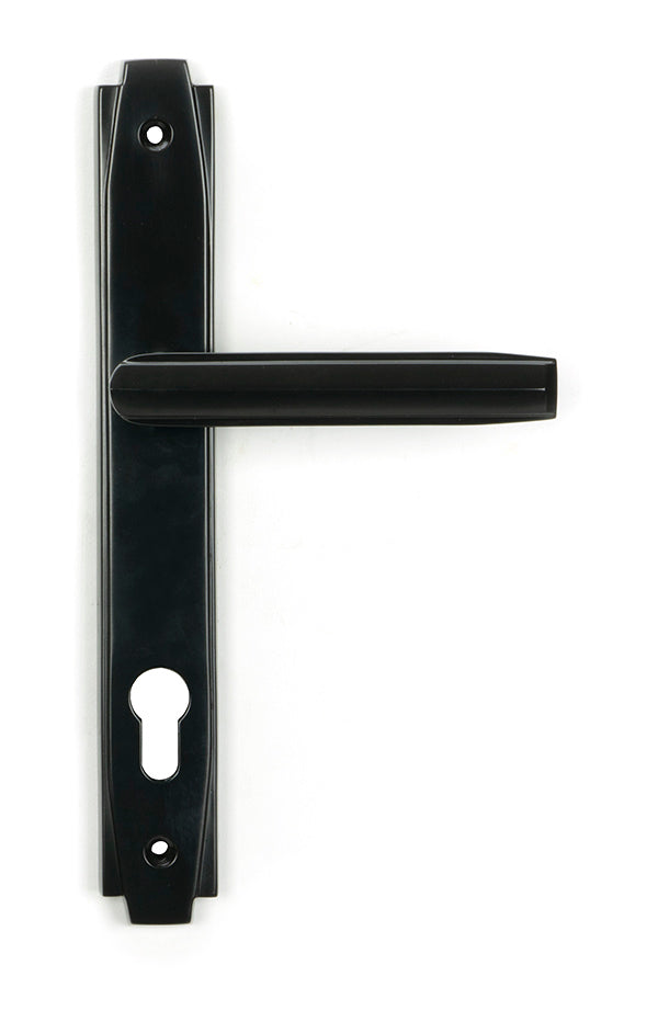 From The Anvil, Art Deco Slimline Lever Espag. Lock Set, Door Handles, Espagnolette