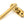 From The Anvil's Aged Brass Art Deco Lever on Rose Set