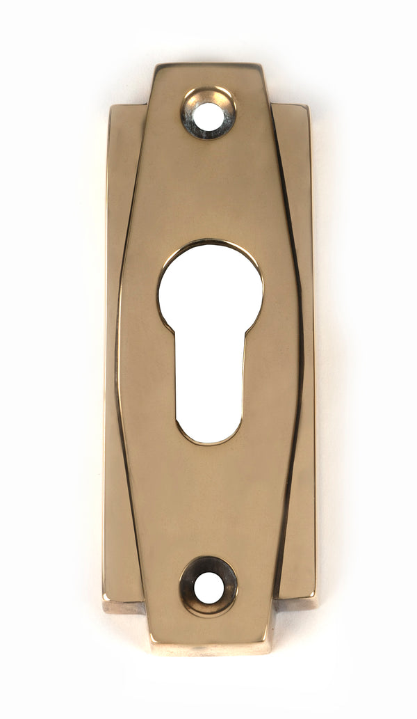 Art Deco Euro Escutcheon Set