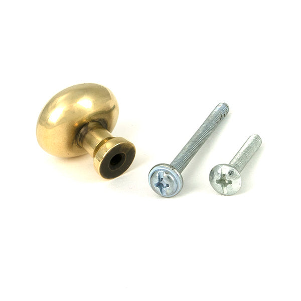 Aged Brass Moore Cabinet Knob - 25mm