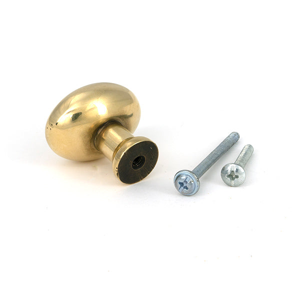 Aged Brass Moore Cabinet Knob - 38mm