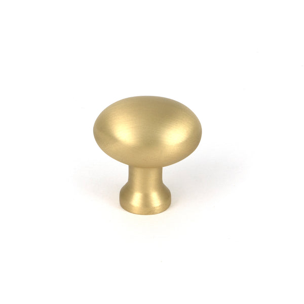 From The Anvil's Satin Brass 25mm Moore Cabinet Knob