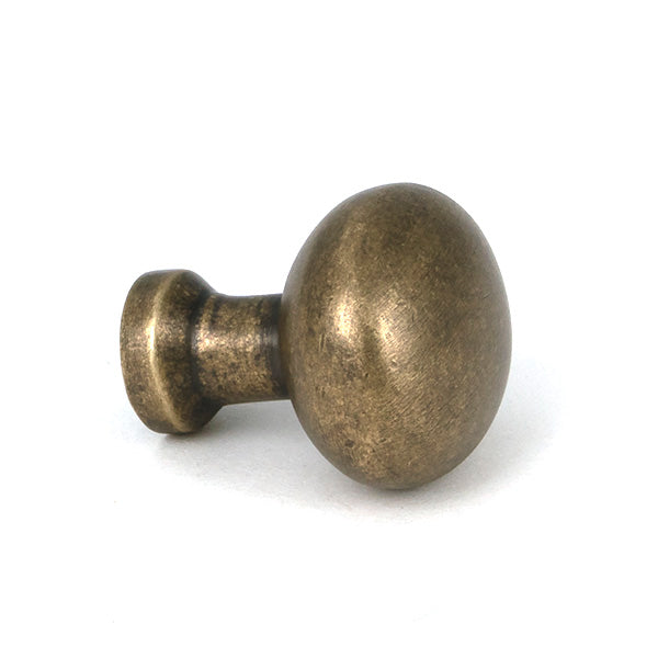 Burnished Brass Moore Cabinet Knob - 25mm