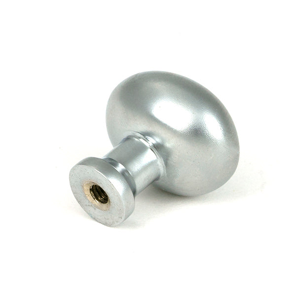 Satin Chrome Moore Cabinet Knob - 25mm